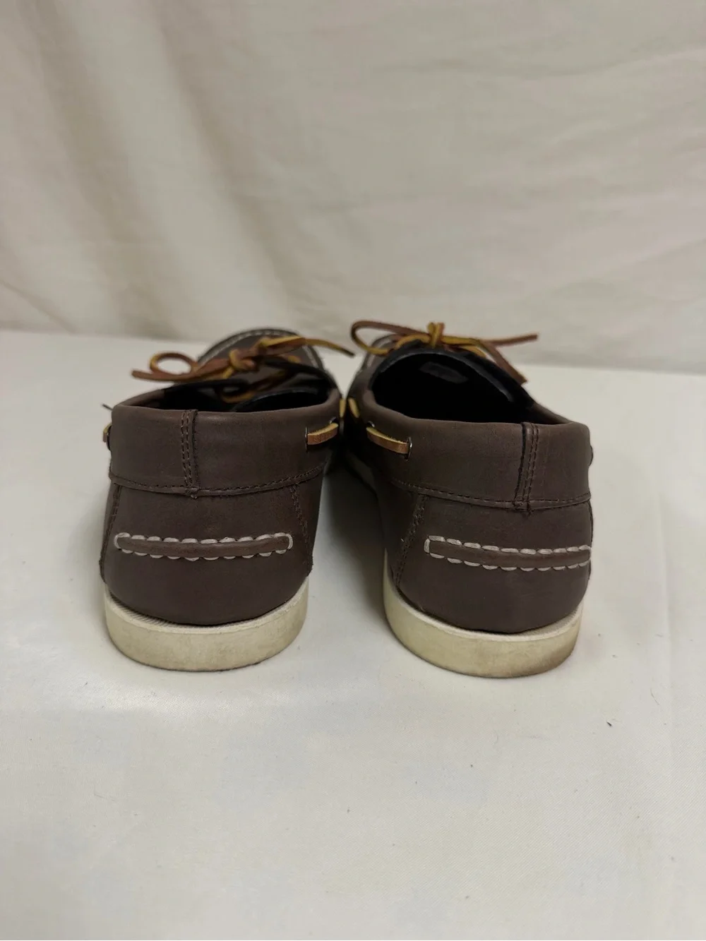 Sonoma Life Style Men’s Brown Boat Shoes Size 10.5M Great Condition